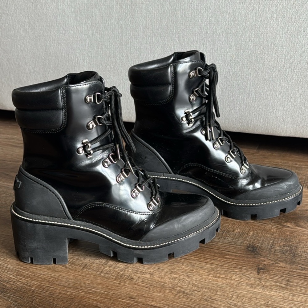 Tory Burch Miller Lug Sole Hiker Boots